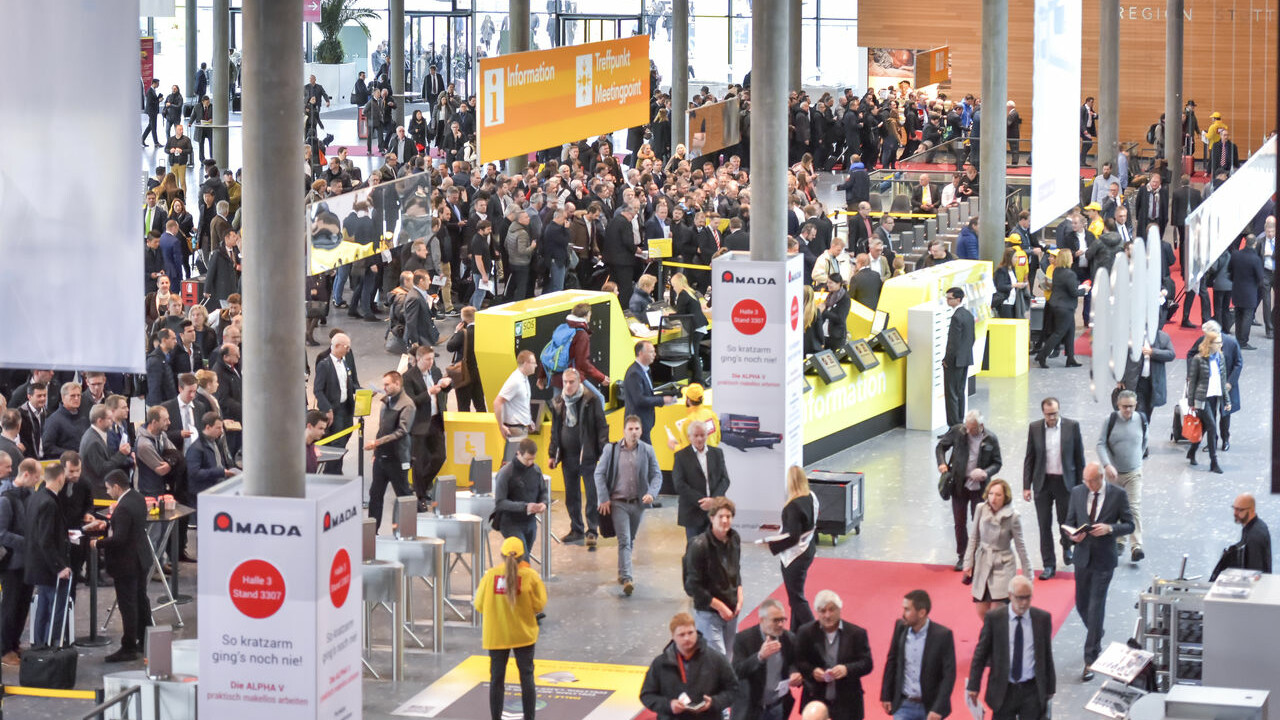 Blechexpo Internationale Fachmesse für Blechbearbeitung csm Blechexpo mit stark wachsender Internationalitaet 1a0de6df59 uai