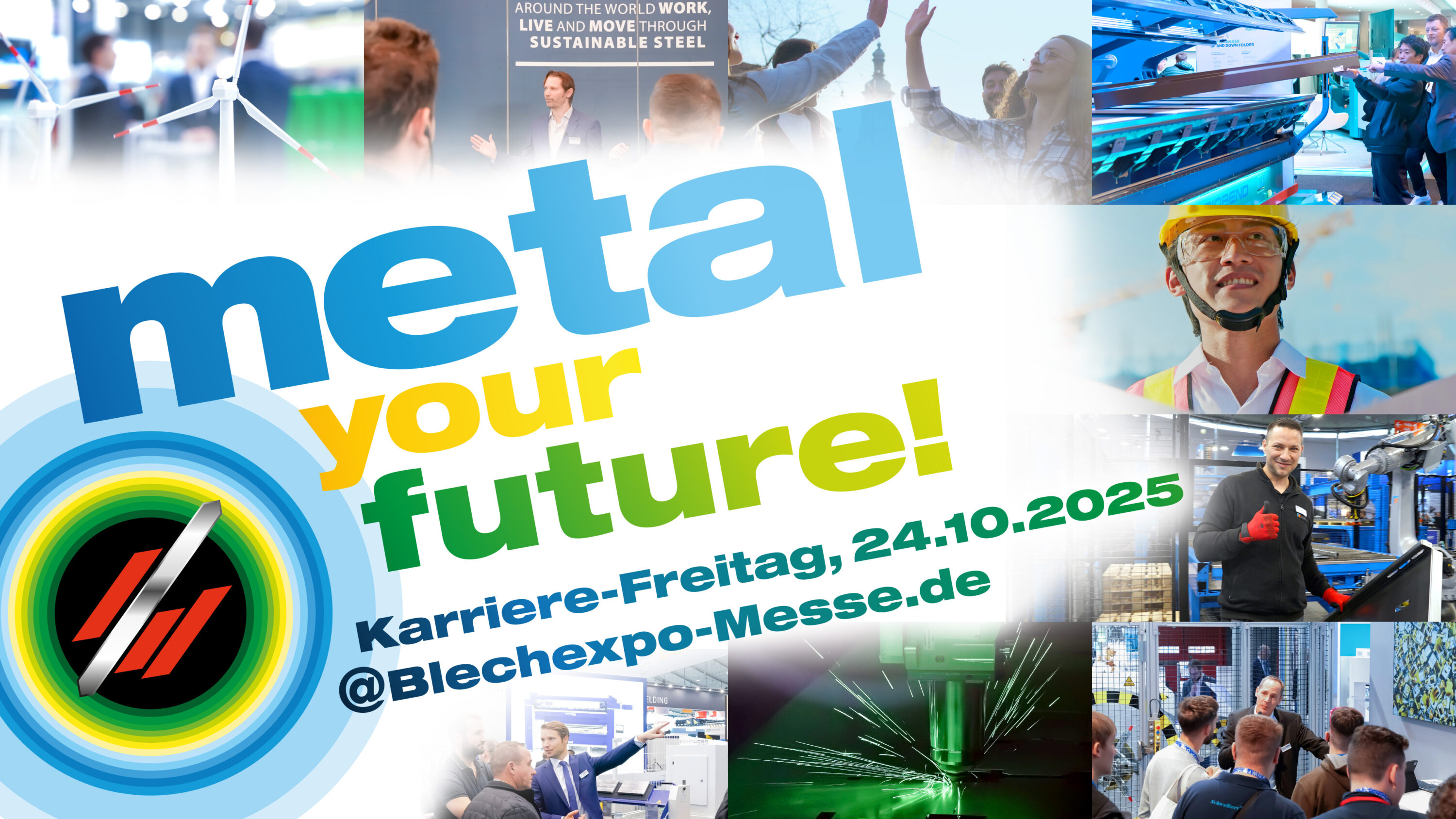 Blechexpo Internationale Fachmesse für Blechbearbeitung PM BeSt metal your future 2025 01 DE scaled