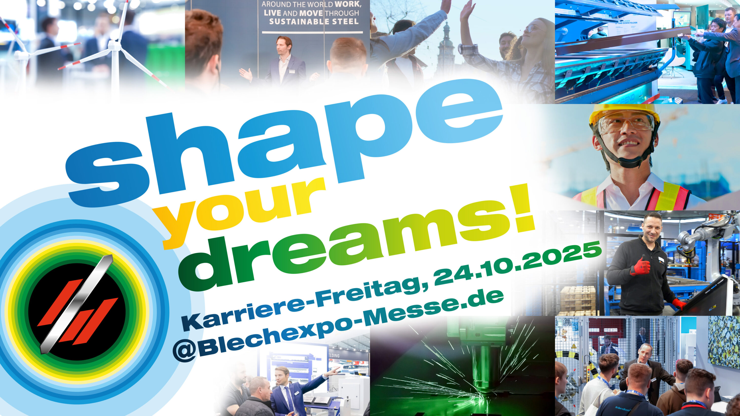 Blechexpo Internationale Fachmesse für Blechbearbeitung PM BeSt shape your dreams 2025 01 DE scaled